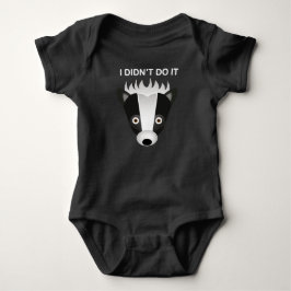 Skunk - Baby Jersey Bodysuit Baby Strampler