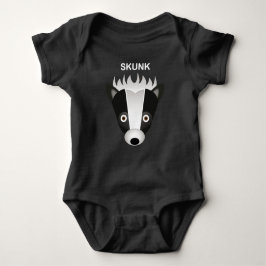 Skunk - Baby Jersey Bodysuit Strampler