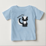 Skunk Birthday Party Kids Baby T-shirt<br><div class="desc">Feiern Sie den Geburtstag Ihres Kindes mit diesem bezaubernden Schnupfen Geburtstagsgeschenk! Ideal für eine Waldtierfeier, oder einfach nur für ein Kind, das Lieben in den Schotten! Ein Party zum 1. Geburtstag für ein Baby!</div>