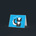 Skunk Birthday Party Kids Karte<br><div class="desc">Feiern Sie den Geburtstag Ihres Kindes mit diesem bezaubernden Schnupfen Geburtstagsgeschenk! Ideal für eine Waldtierfeier,  oder einfach nur für ein Kind,  das Lieben in den Schotten! Ein Party zum 1. Geburtstag für ein Baby!</div>