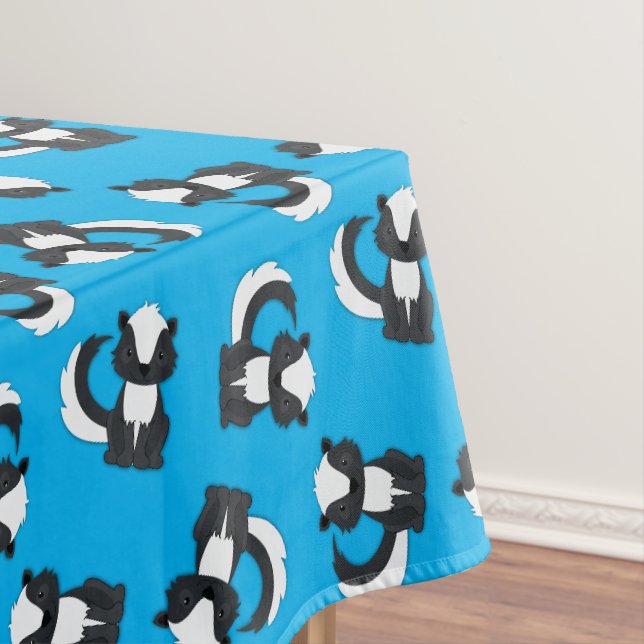 Skunk Birthday Party Tischdecke (Beispiel)