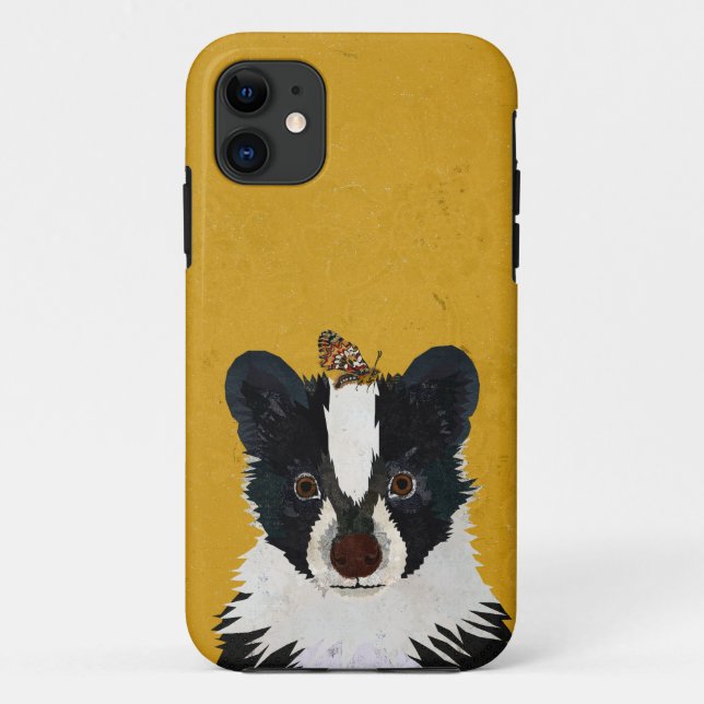 SKUNK & BUTTERFLY Case-Mate iPhone HÜLLE (Rückseite)