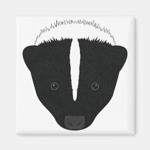 Skunk Face Magnet