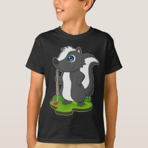 Skunk Field Hockey Hockey Stick T-Shirt