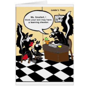 Skunk Learning Disodors Funny Gifts & T-Shirts