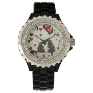 Skunk Liebe 1 Armbanduhr