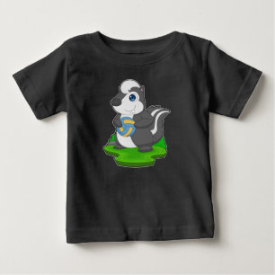 Skunk Volleyball-Spieler Volleyball Baby T-shirt
