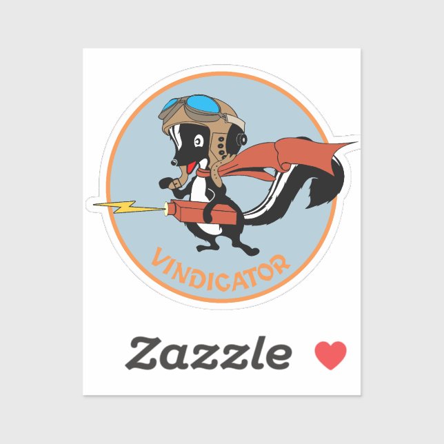 Skunk Works Vindikator Patch Aufkleber (Blatt)