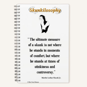 Skunkiphilosophie: Das ultimative Maß für einen Ko Notizbuch