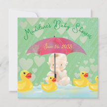 Skurril-antike Regenschirm-Baby-Party