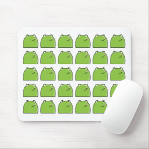 Skurril Design-Mauspad mit grünem Frosch Mousepad