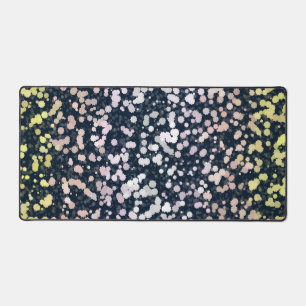 Skurril süße Retro-Boho-Flora-Pangender-Stolzflagg Schreibtischunterlage
