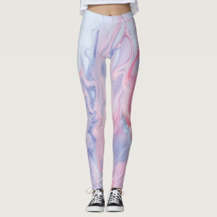Skurrile Aquarell-Wildblumen-Muster-Damen-Le Leggings