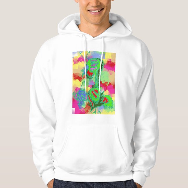 Skurrile Birbas  Hoodie (Vorderseite)