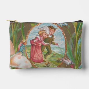 Skurrile funky Retro Valentinskarte, Kate Greenway Zubehörtasche