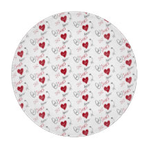 Skurrile Handgezeichnete Valentinstag- 