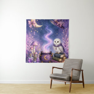 Skurrile magische Fantasie Wandteppich