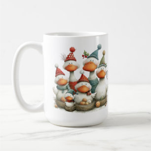 Skurrile sechs Gänse legen 12 Tage Weihnachten 15o Kaffeetasse