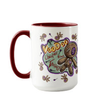 Skurrile Voodoo-Puppen-Tasse