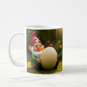 Skurriler Gartenzwerg Kaffeetasse