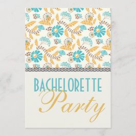 skurriler, moderner Junggeselinnen-Abschied aus Bl Einladung