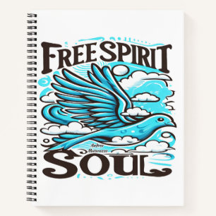 Sky Bird mit freiem Geist und Soul Notizbuch