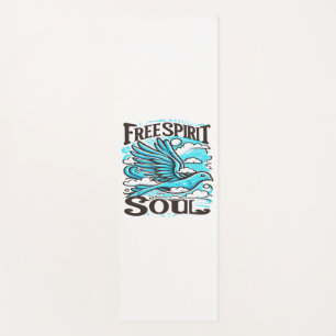 Sky Bird mit freiem Geist und Soul Yogamatte