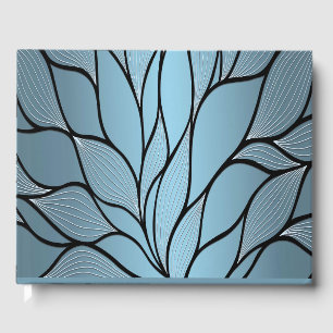 Sky Blue Creative Verlass Pattern Gästebuch