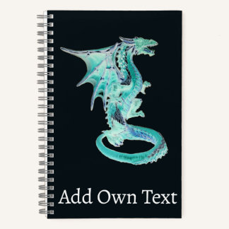 Sky Blue Dragon Notizbuch