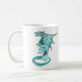 Sky Blue Dragon Tasse