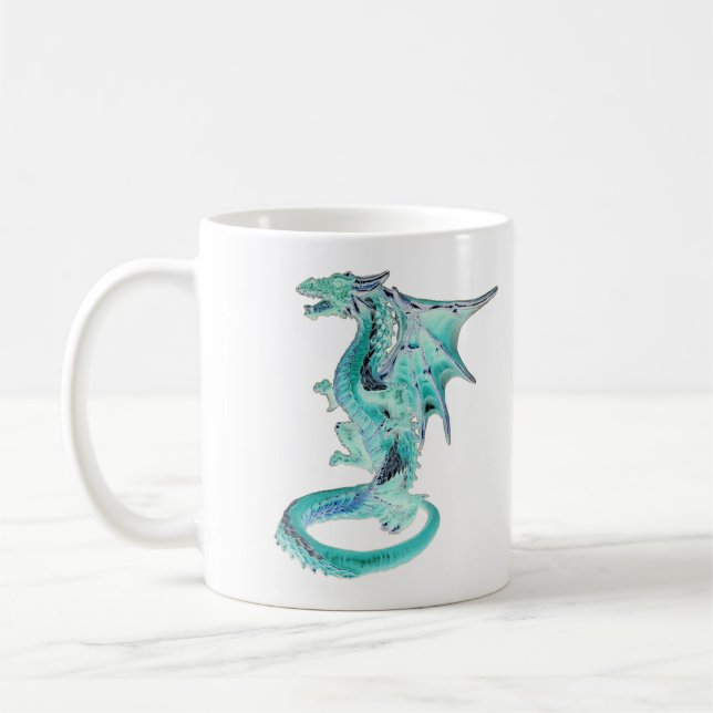 Sky Blue Dragon Tasse (Links)