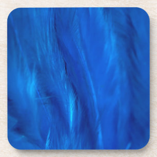 Sky Blue Feathers and Down Untersetzer