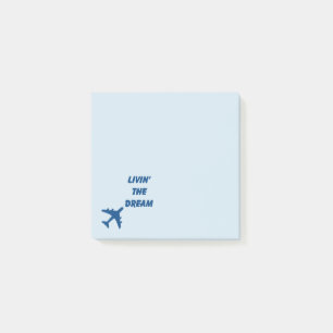 Sky Blue Notes Post-it Klebezettel
