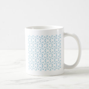 Sky Blue Pinwheels Kaffeetasse