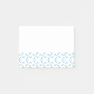 Sky Blue Pinwheels Post-it Klebezettel
