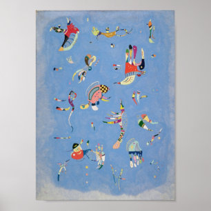 Sky Blue Poster