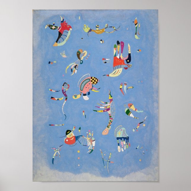 Sky Blue Poster (Vorne)