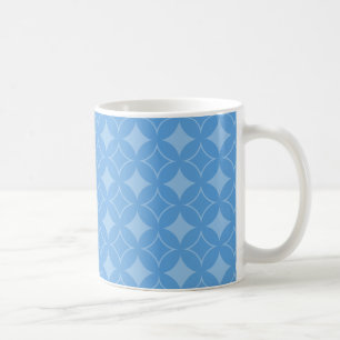 Sky Blue Shippo Muster Kaffeetasse