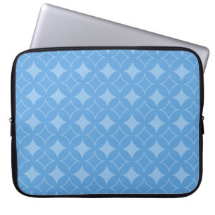 Sky Blue Shippo Muster Laptopschutzhülle