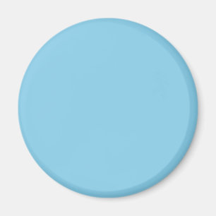 Sky Blue Solid Color Magnet