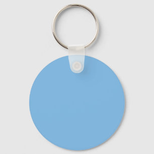 Sky Blue (Vollfarbe) Aero Schlüsselanhänger