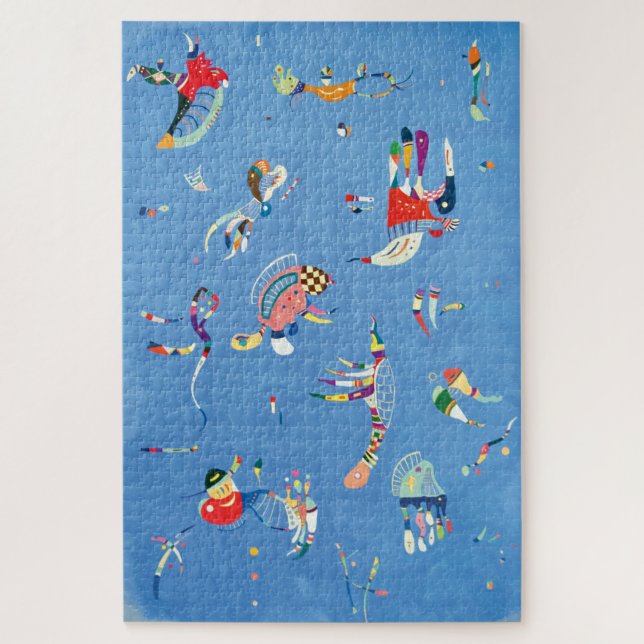 Sky Blue von Wassily Kandinsky (Vertikal)