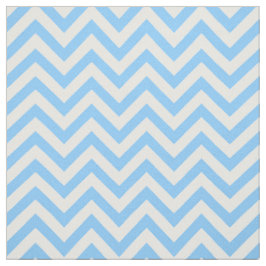 Sky Blue White LG Zickzack ZigZag Muster 12I Stoff