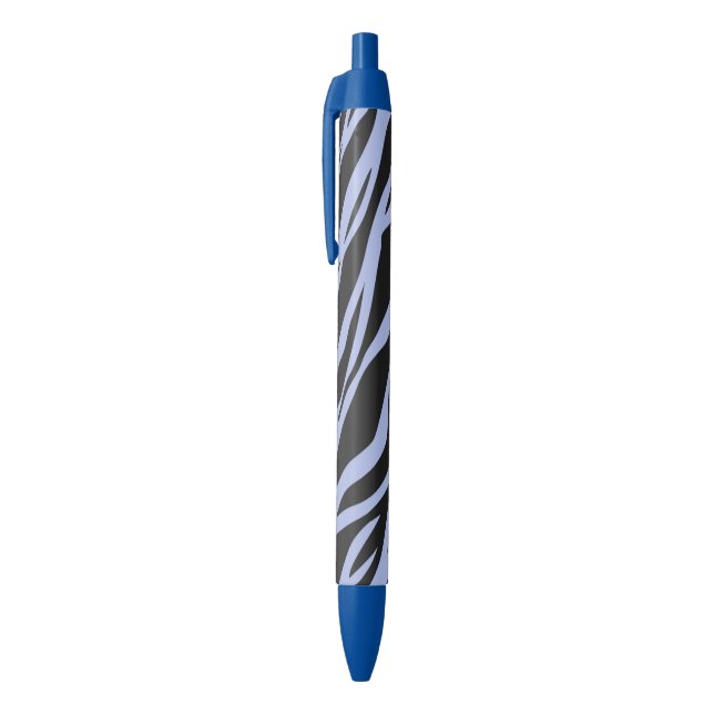 Sky Blue Zebra Striping Kugelschreiber (Oberseite (Vertikal))