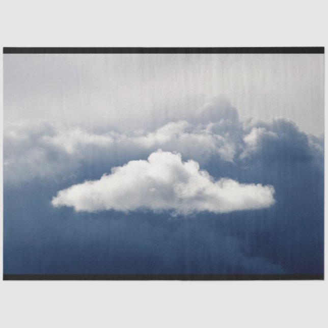Sky Clouds Dekoupage Tissue Paper Seidenpapier (Vorderseite)