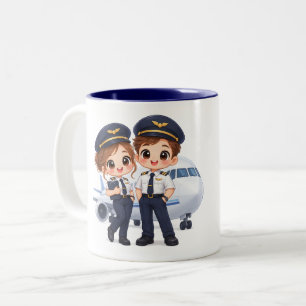 Sky Crew Duo Zweifarbige Tasse
