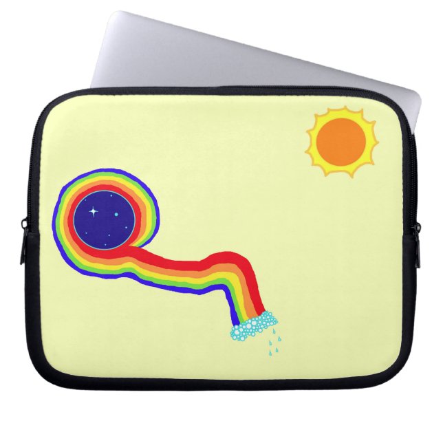 Sky Dream Ärmel Laptopschutzhülle (Vorderseite)