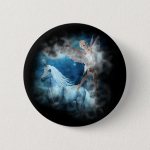 Sky Fee Asparas und Unicorn Vignette Button