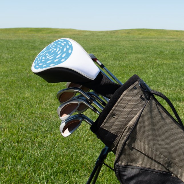 Sky Fish Golf Headcover (In SItu)