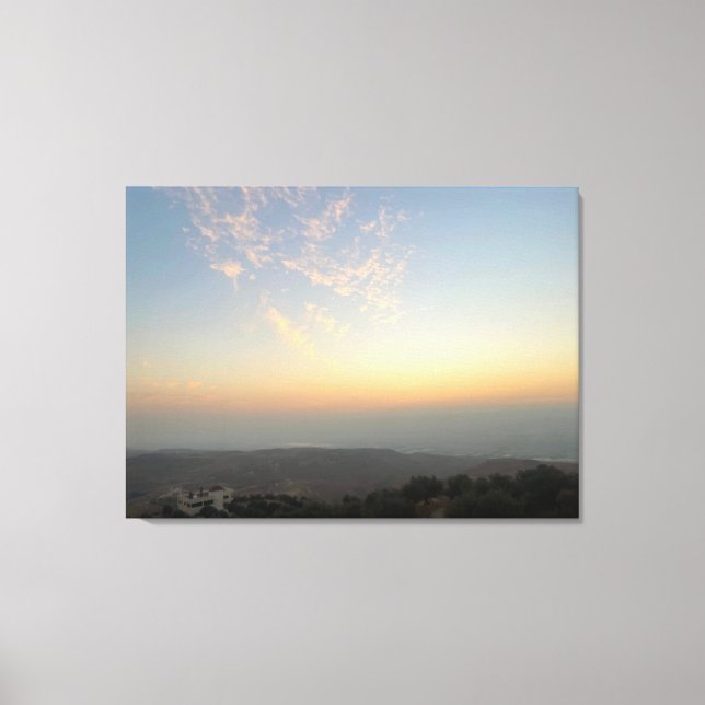 Sky Foto, Stretched Canvas Print Leinwanddruck (Vorderseite)